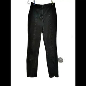 Weekday Dark Green Corduroy Pants Flared Ziper Size XS 25W